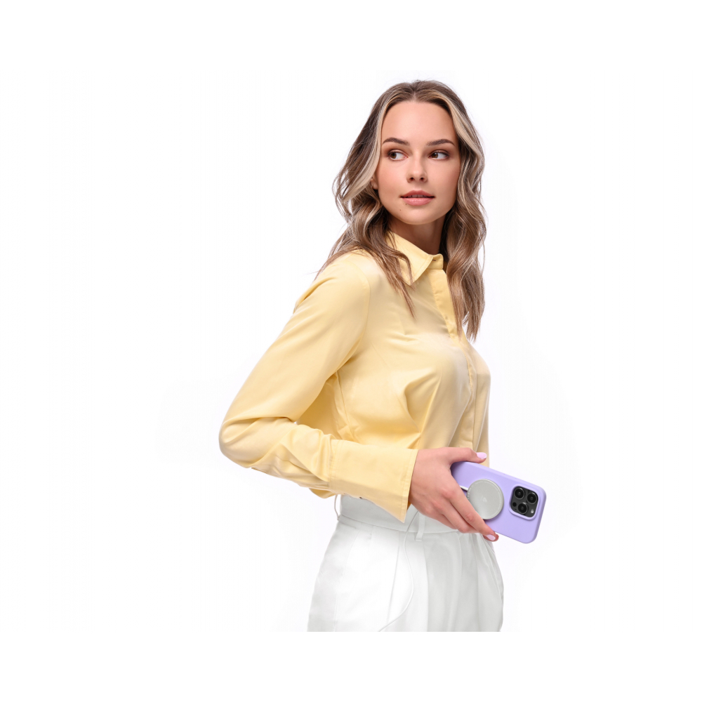 Чехол защитный Touch Mag Case, iPhone 14 Pro Max, силикон , софт-тач, фиолет.